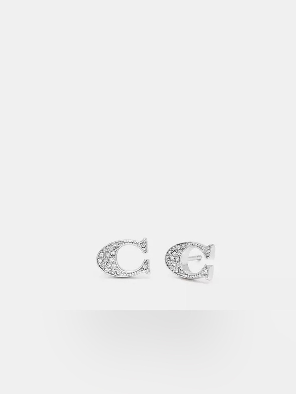 Coach Signature Stud Earrings. New